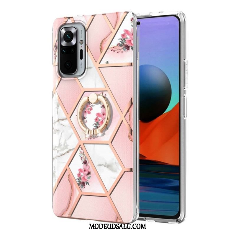 Cover Xiaomi Redmi Note 10 Pro Ring-bracket Blomster