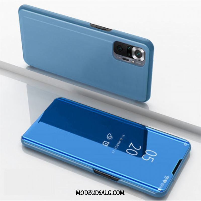 Cover Xiaomi Redmi Note 10 Pro Spejl Og Kunstlæder