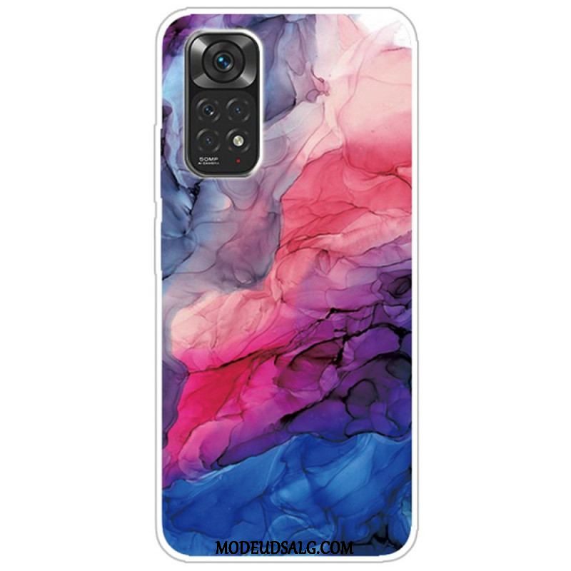 Cover Xiaomi Redmi Note 11 / 11S Farvet Marmor