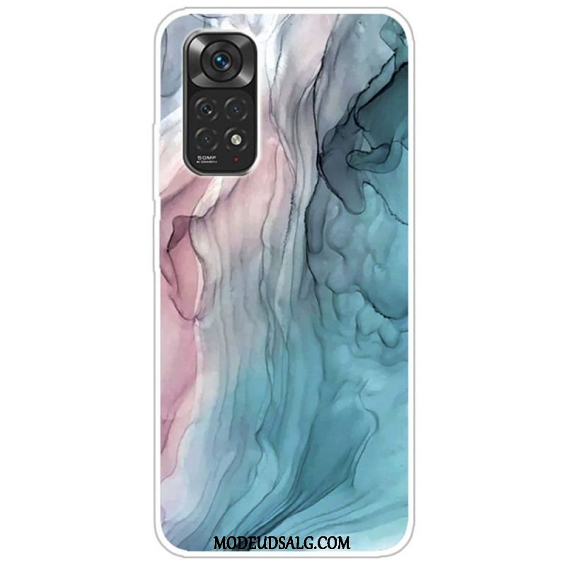 Cover Xiaomi Redmi Note 11 / 11S Farvet Marmor