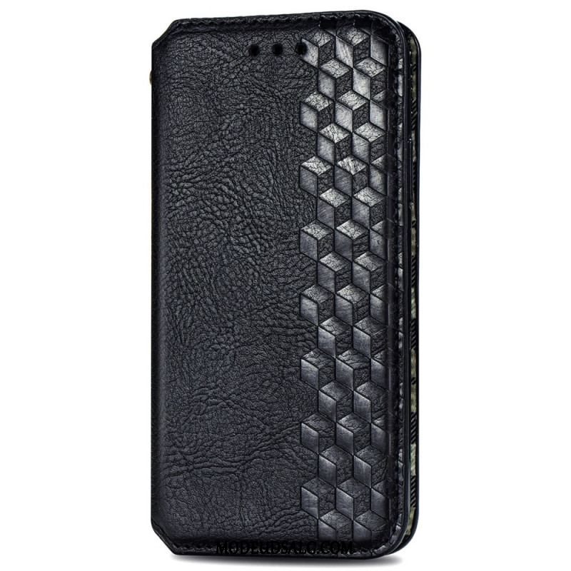 Cover Xiaomi Redmi Note 11 / 11S Flip Cover Diamanttekstur I Lædereffekt