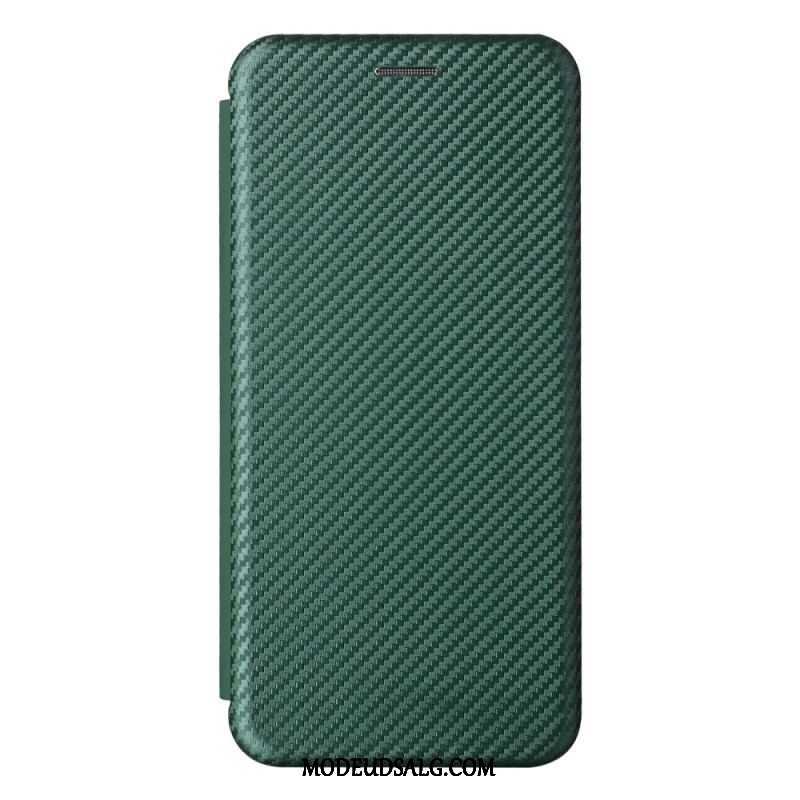 Cover Xiaomi Redmi Note 11 / 11S Flip Cover Farvet Carbon Silikone