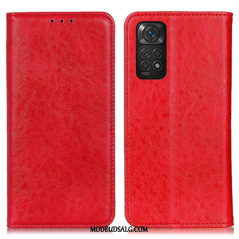 Cover Xiaomi Redmi Note 11 / 11S Flip Cover Læder Tekstur