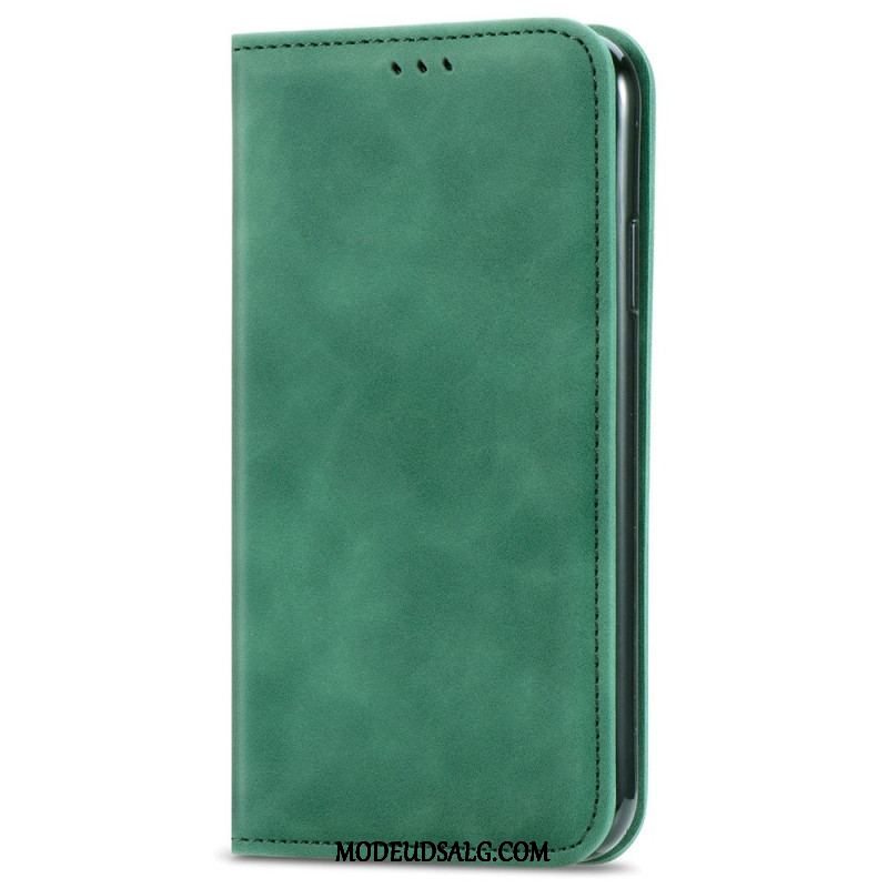 Cover Xiaomi Redmi Note 11 / 11S Flip Cover Vintage Lædereffekt