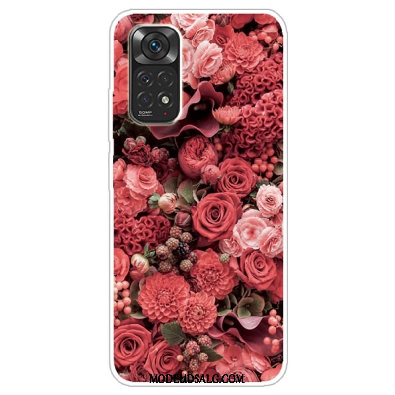 Cover Xiaomi Redmi Note 11 / 11S Intense Blomster