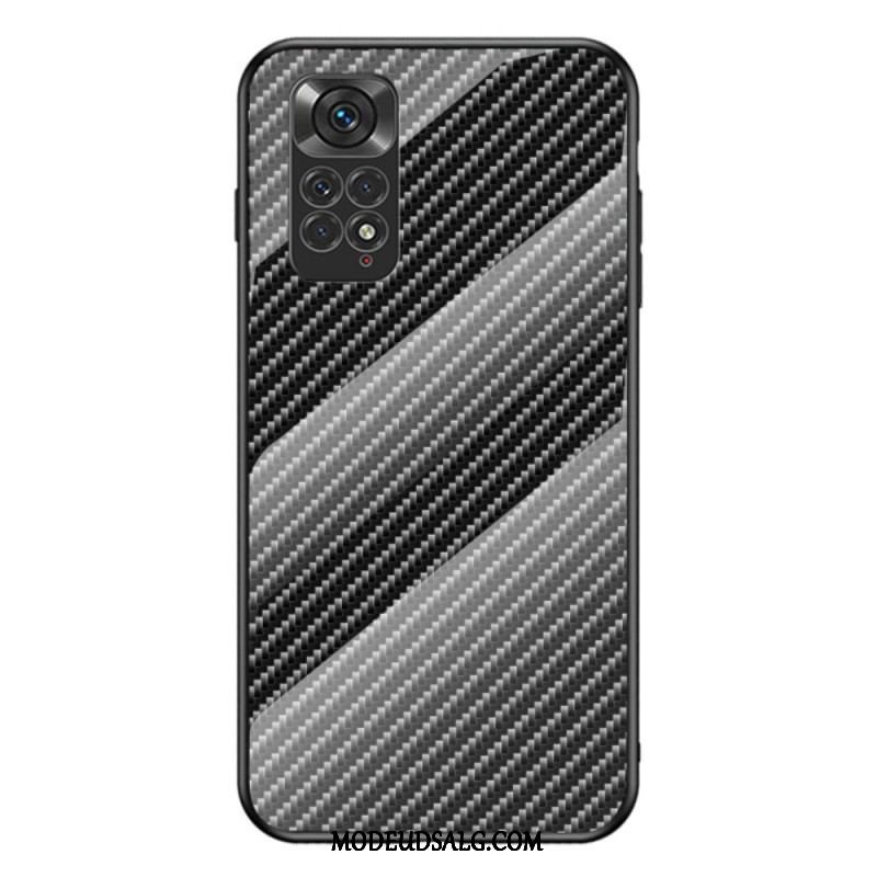 Cover Xiaomi Redmi Note 11 / 11S Kulfiber Hærdet Glas