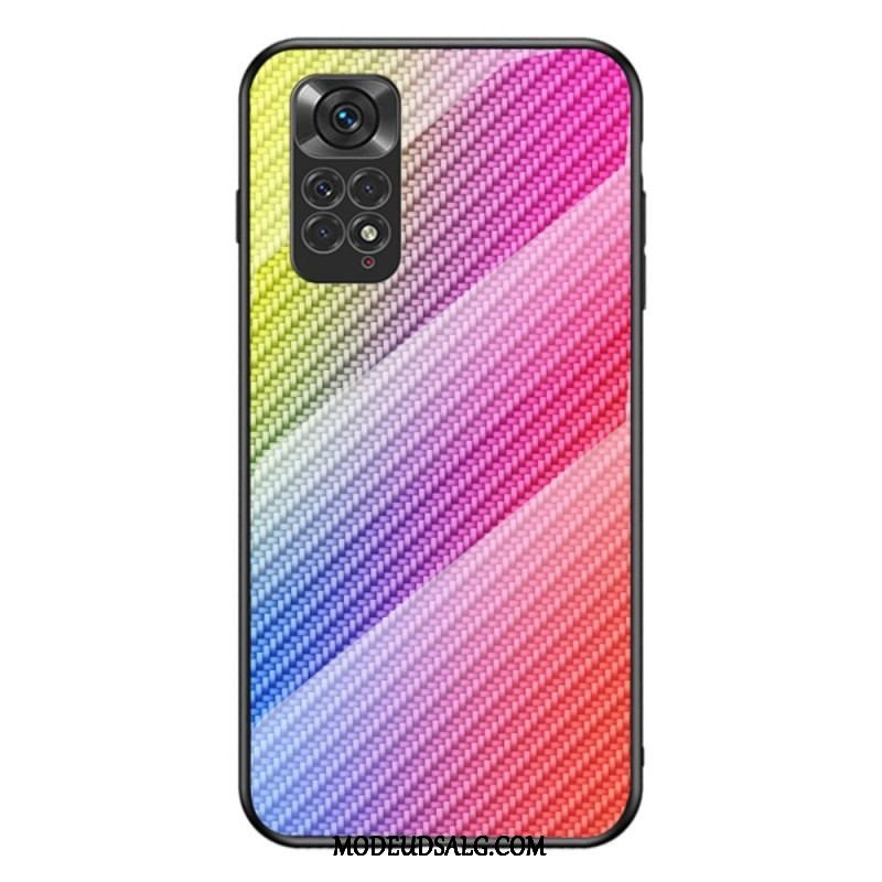 Cover Xiaomi Redmi Note 11 / 11S Kulfiber Hærdet Glas