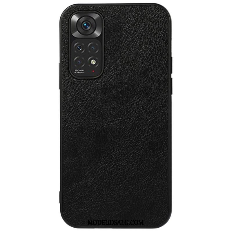 Cover Xiaomi Redmi Note 11 / 11S Litchi Imiteret Læder