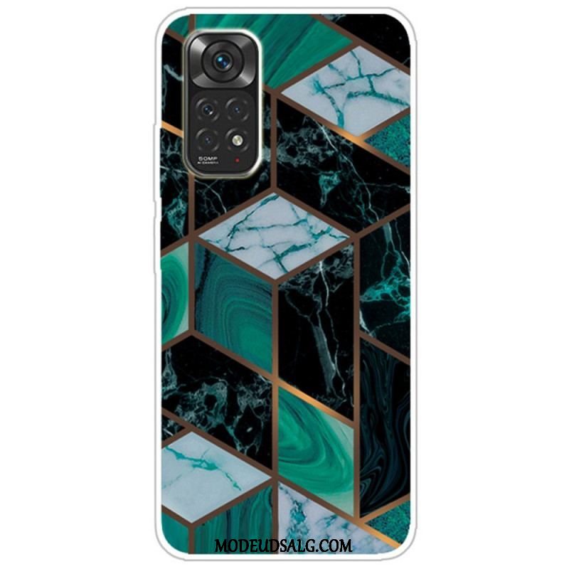 Cover Xiaomi Redmi Note 11 / 11S Marmor Geometri