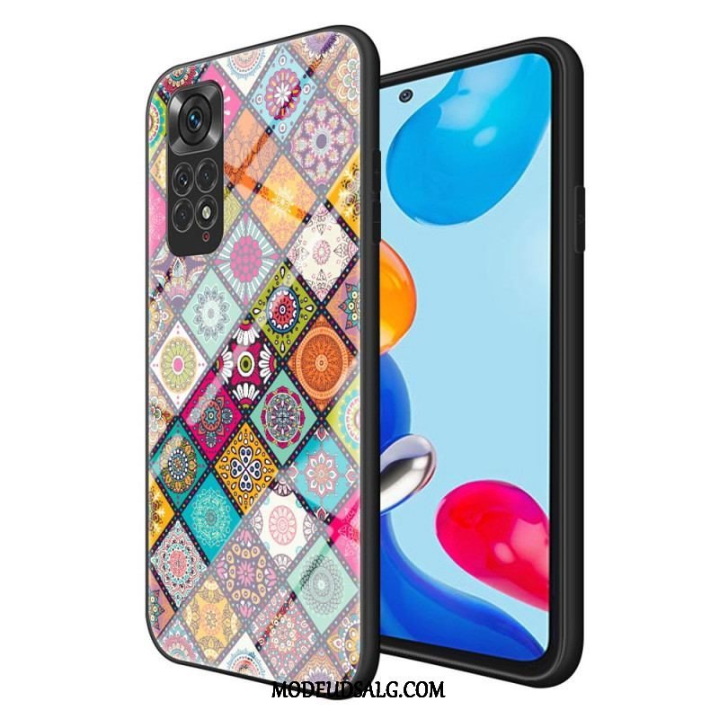 Cover Xiaomi Redmi Note 11 / 11S Patchwork Magnetisk Holder