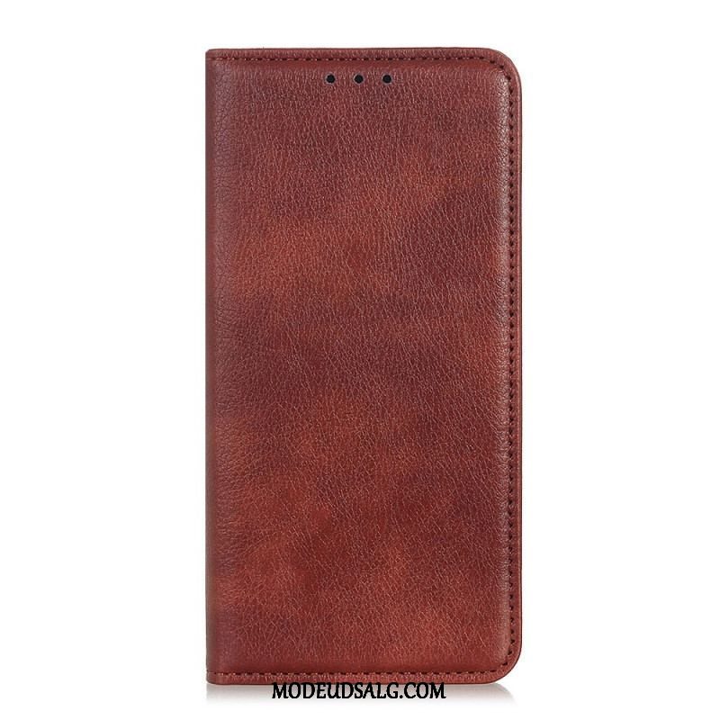 Cover Xiaomi Redmi Note 11 Pro / 11 Pro 5G Flip Cover Litchi Split Læder