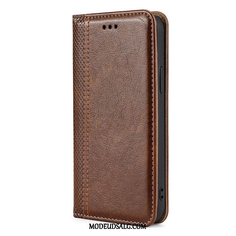 Cover Xiaomi Redmi Note 11 Pro / 11 Pro 5G Flip Cover Tekstureret Lædereffekt