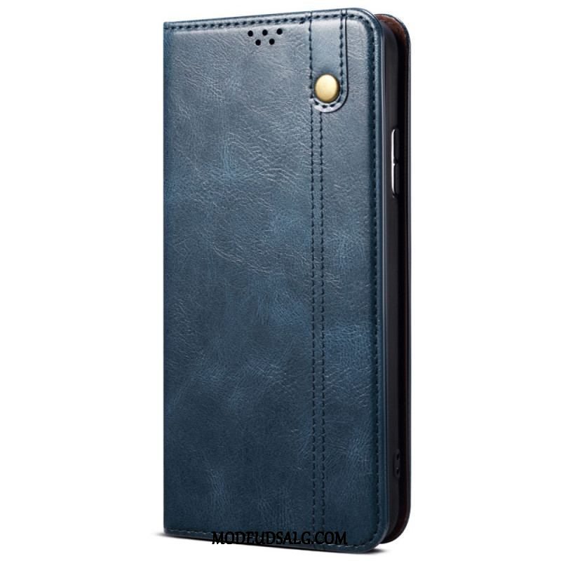 Cover Xiaomi Redmi Note 11 Pro / 11 Pro 5G Flip Cover Voksbehandlet Kunstlæder