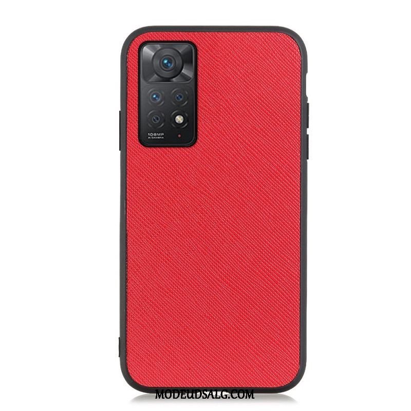 Cover Xiaomi Redmi Note 11 Pro / 11 Pro 5G Ægte Tekstureret Læder