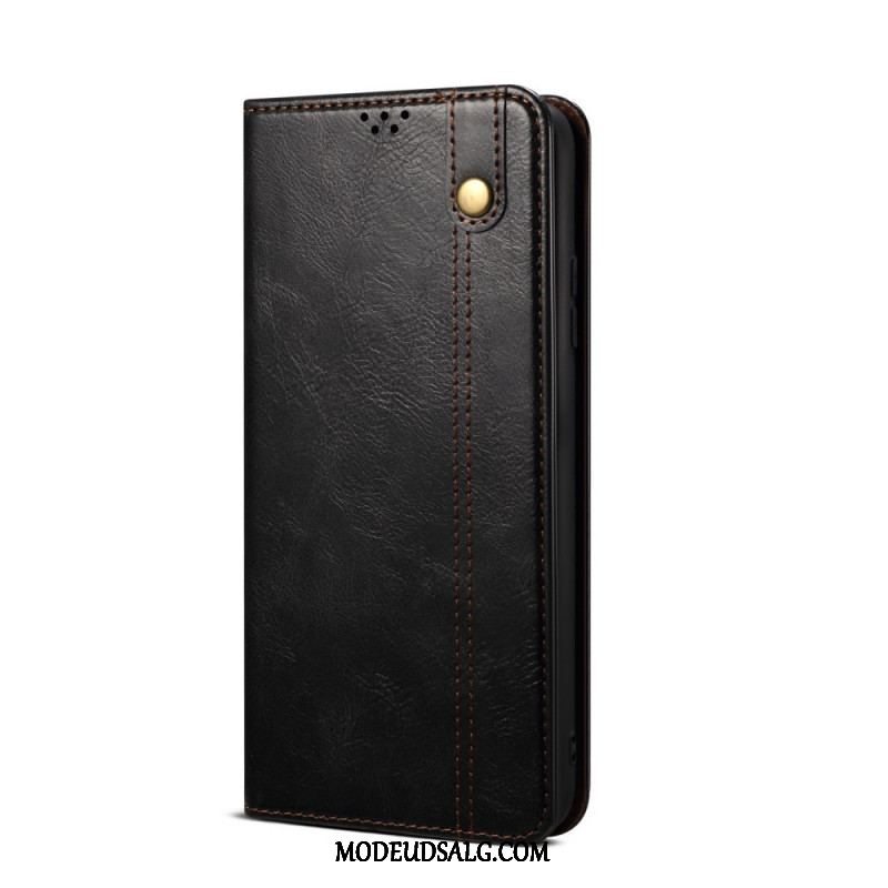 Cover Xiaomi Redmi Note 11 Pro Plus 5G Flip Cover Voksbehandlet Kunstlæder