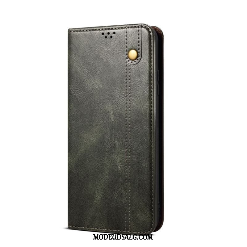 Cover Xiaomi Redmi Note 11 Pro Plus 5G Flip Cover Voksbehandlet Kunstlæder