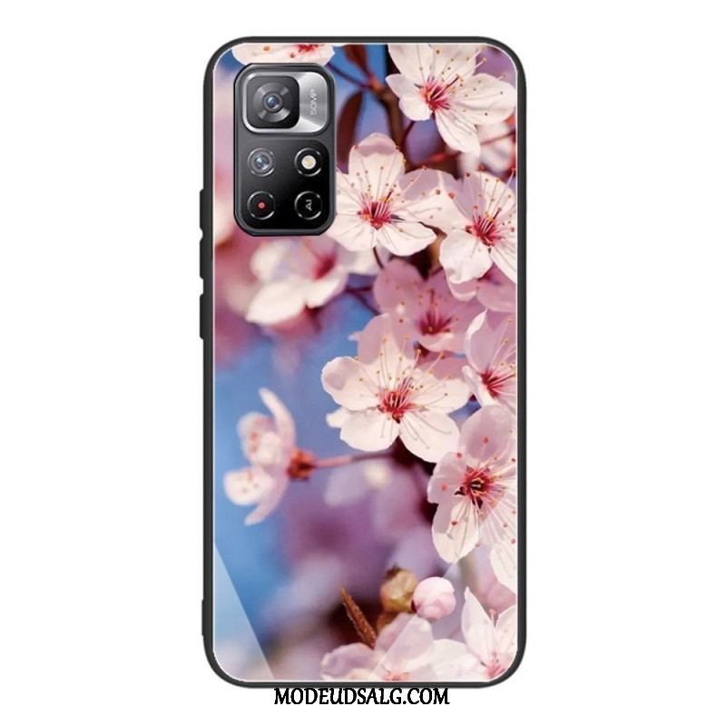 Cover Xiaomi Redmi Note 11 Pro Plus 5G Hærdet Glas Blomster