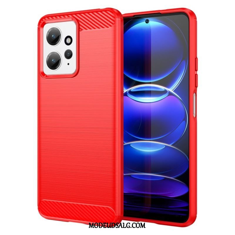 Cover Xiaomi Redmi Note 12 4G Børstet Kulfiber