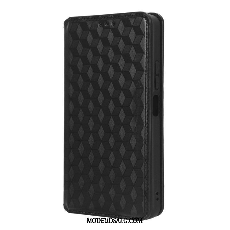 Cover Xiaomi Redmi Note 12 4G Flip Cover 3d Mønster