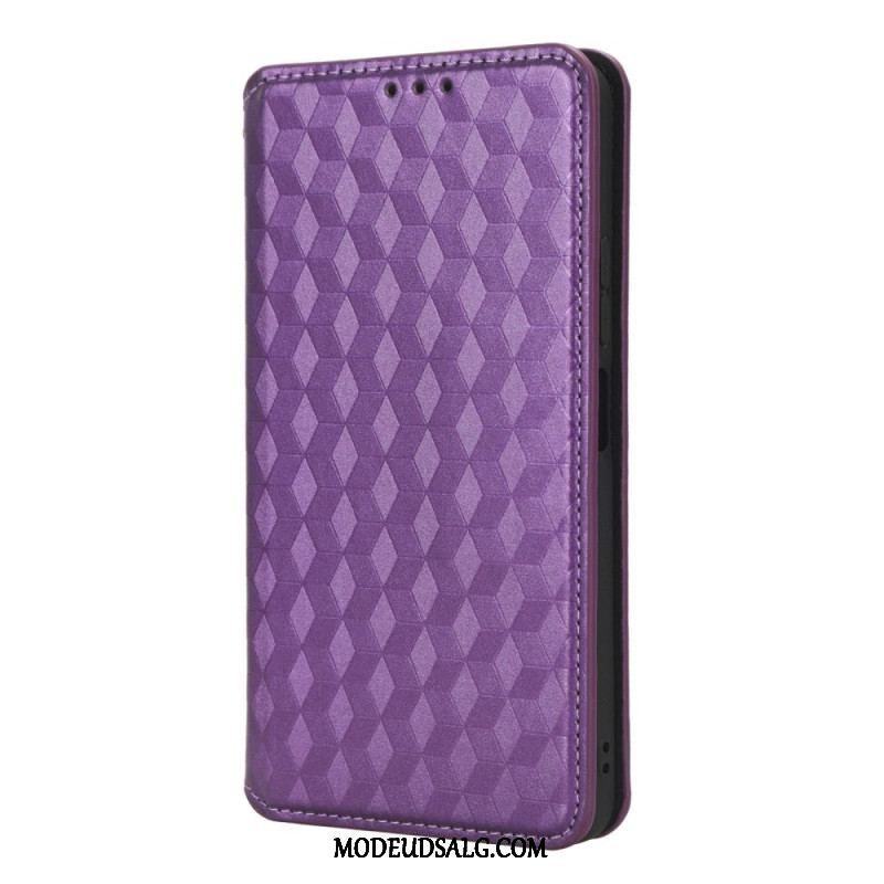 Cover Xiaomi Redmi Note 12 4G Flip Cover 3d Mønster