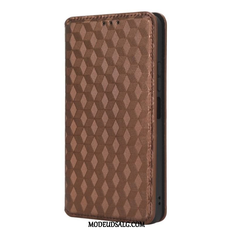 Cover Xiaomi Redmi Note 12 4G Flip Cover 3d Mønster