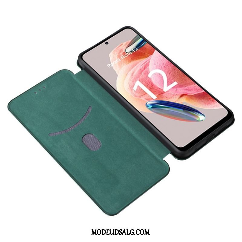 Cover Xiaomi Redmi Note 12 4G Flip Cover Kulfiber