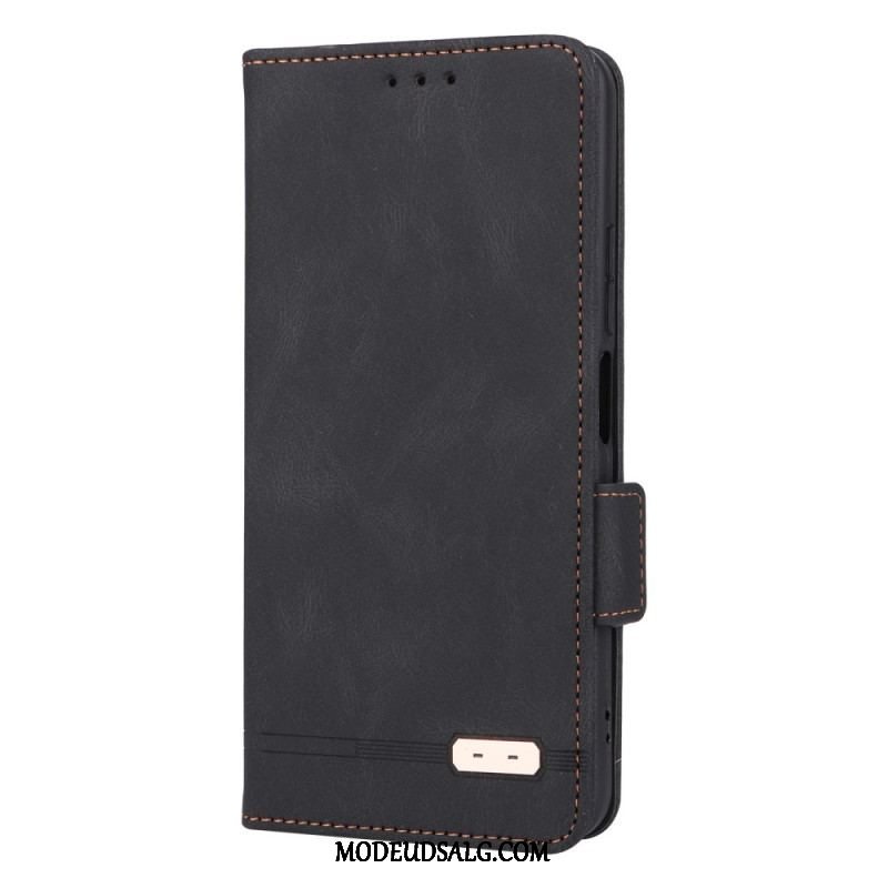 Cover Xiaomi Redmi Note 12 4G Flip Cover Vintage Klassisk