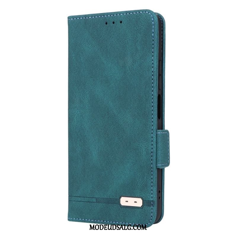 Cover Xiaomi Redmi Note 12 4G Flip Cover Vintage Klassisk