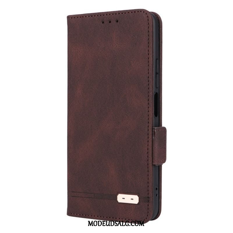 Cover Xiaomi Redmi Note 12 4G Flip Cover Vintage Klassisk