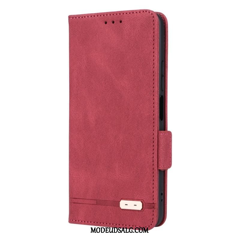 Cover Xiaomi Redmi Note 12 4G Flip Cover Vintage Klassisk