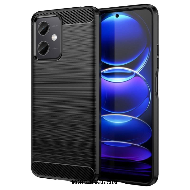 Cover Xiaomi Redmi Note 12 5G Børstet Kulfiber