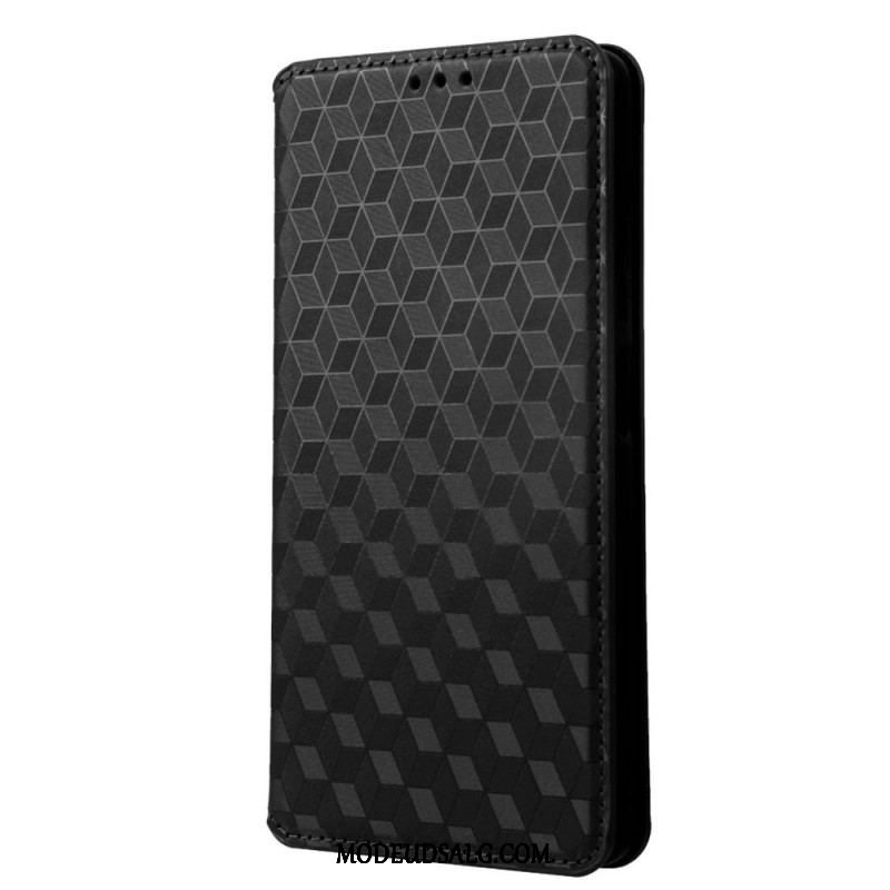 Cover Xiaomi Redmi Note 12 5G Flip Cover 3d Mønster