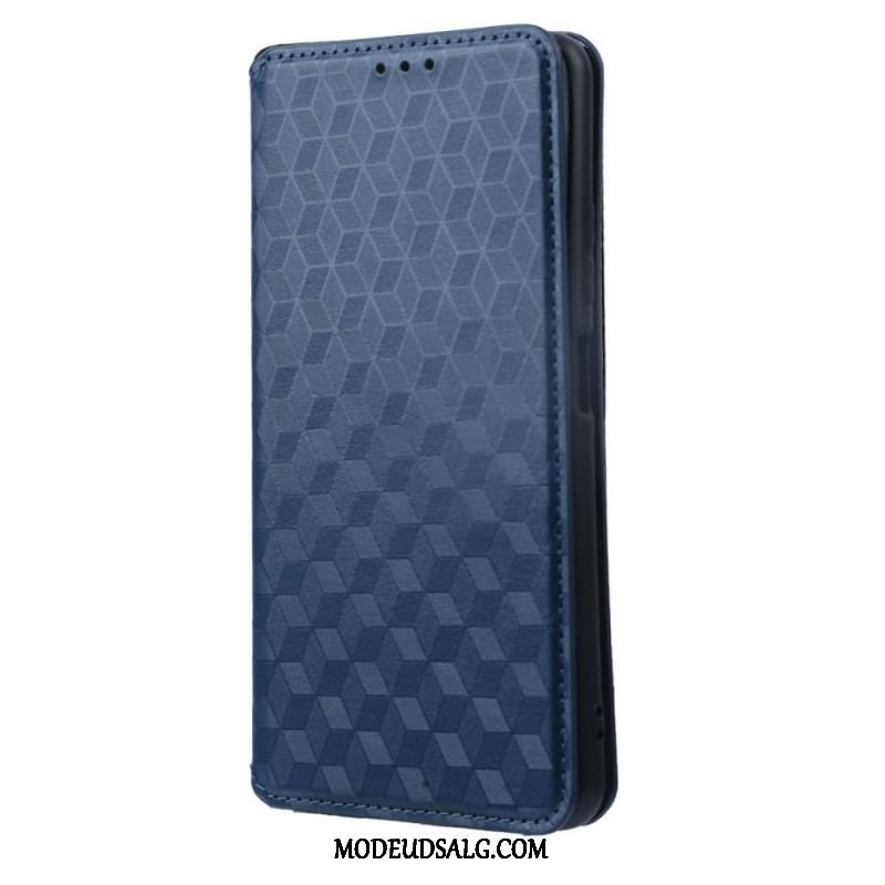 Cover Xiaomi Redmi Note 12 5G Flip Cover 3d Mønster