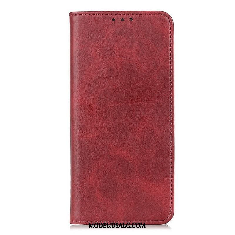 Cover Xiaomi Redmi Note 12 5G Flip Cover Klassisk Splitlæder