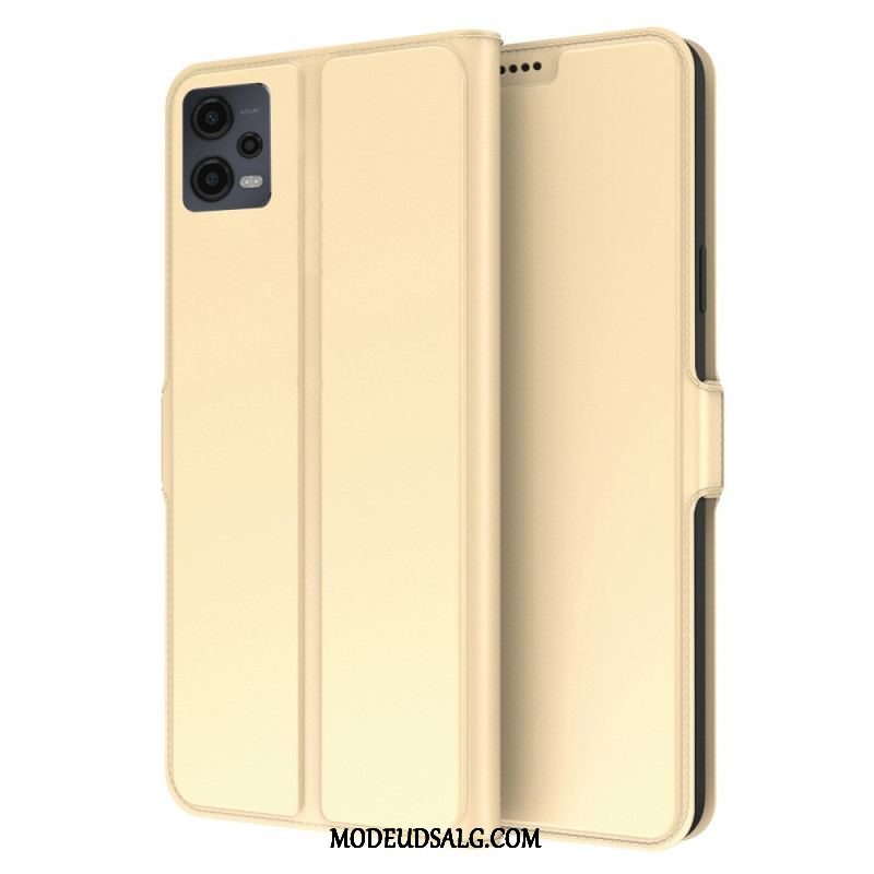 Cover Xiaomi Redmi Note 12 5G Flip Cover Læder Styling