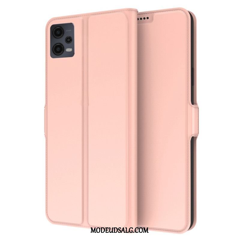 Cover Xiaomi Redmi Note 12 5G Flip Cover Læder Styling