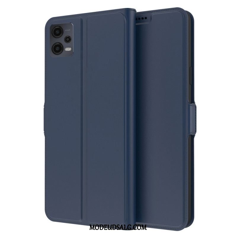 Cover Xiaomi Redmi Note 12 5G Flip Cover Læder Styling