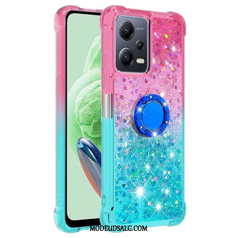 Cover Xiaomi Redmi Note 12 5G Glitter Ring-bracket