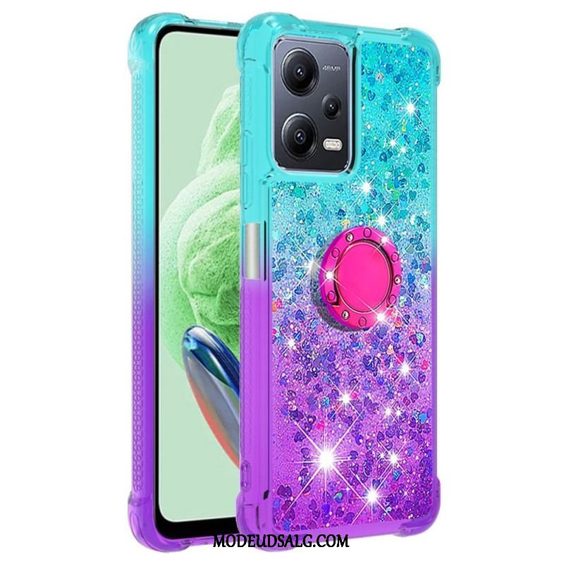 Cover Xiaomi Redmi Note 12 5G Glitter Ring-bracket