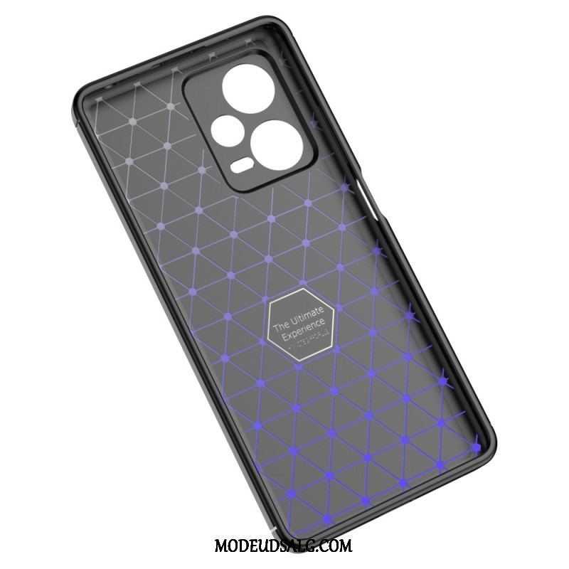 Cover Xiaomi Redmi Note 12 Pro Dobbelt Linje Litchi Læder Effekt