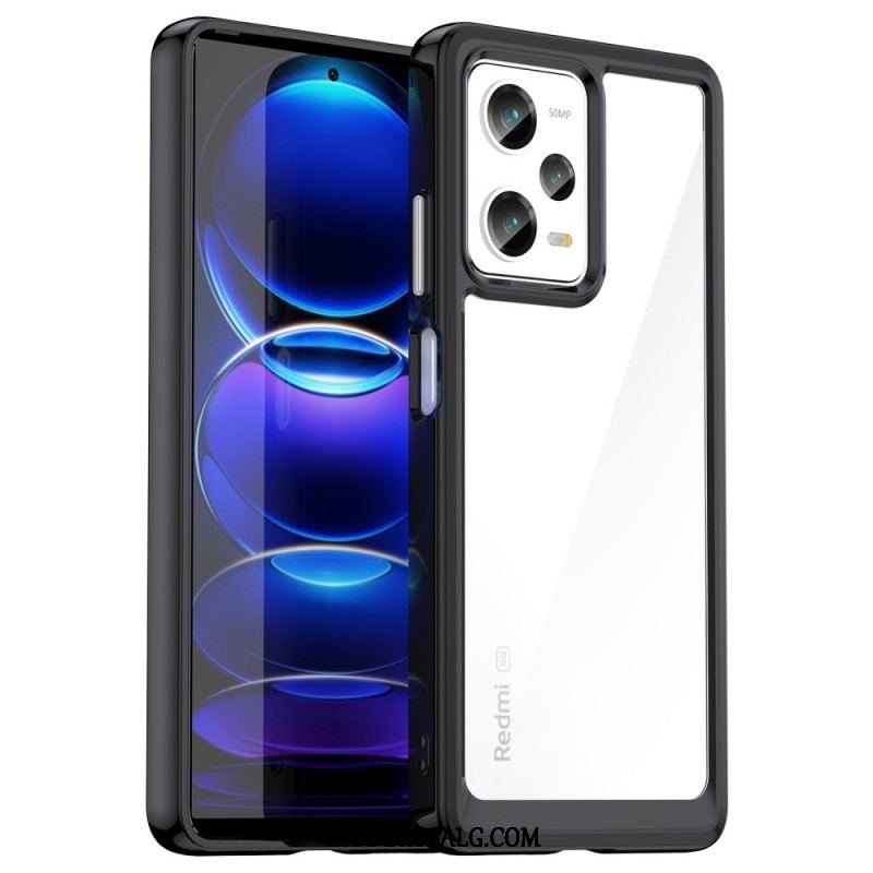 Cover Xiaomi Redmi Note 12 Pro Gennemsigtig Farve