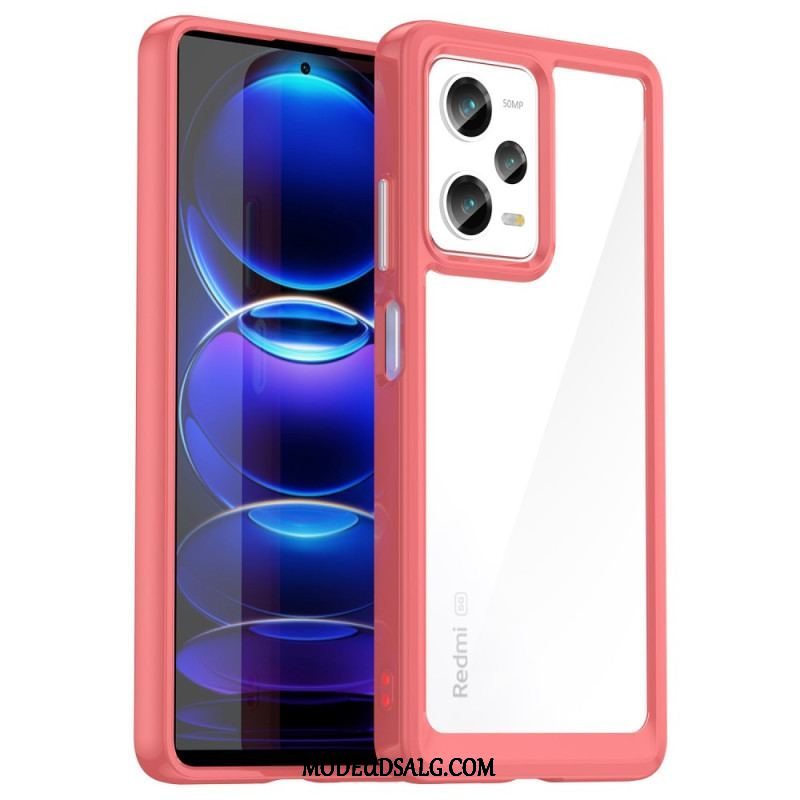 Cover Xiaomi Redmi Note 12 Pro Gennemsigtig Farve