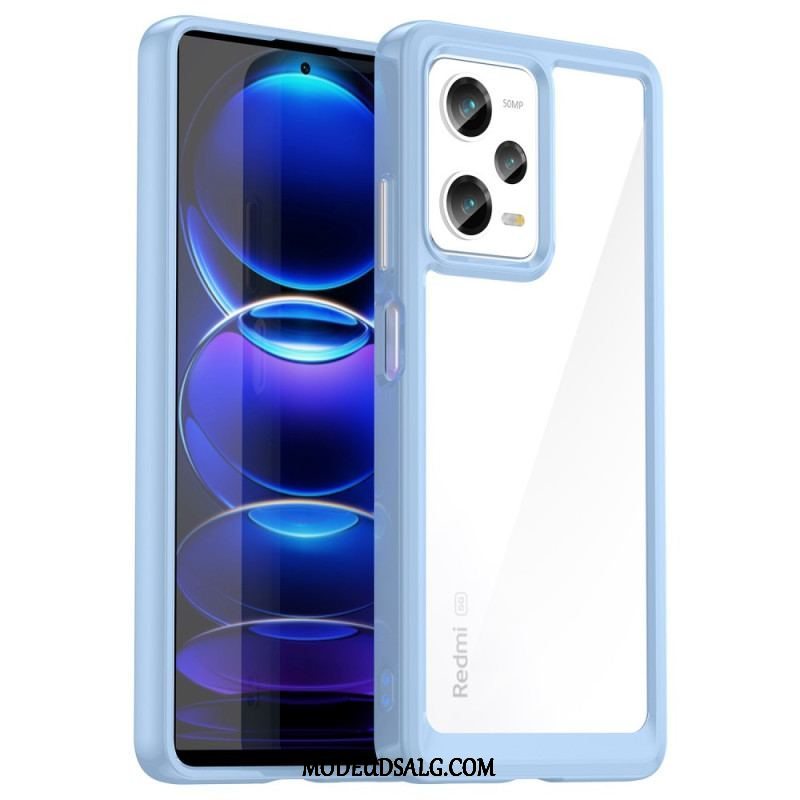 Cover Xiaomi Redmi Note 12 Pro Gennemsigtig Farve