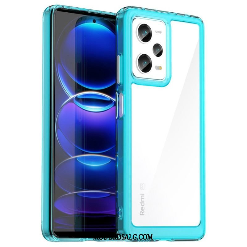 Cover Xiaomi Redmi Note 12 Pro Gennemsigtig Farve