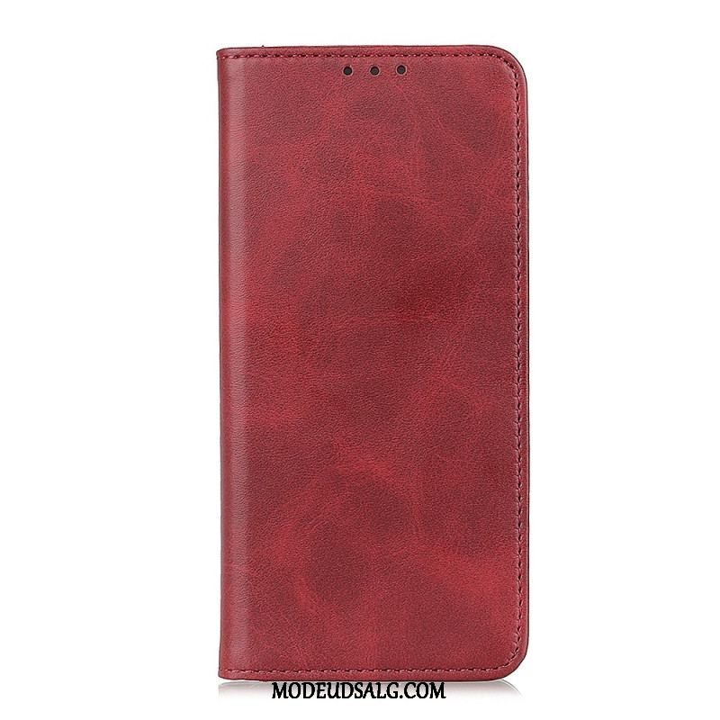 Cover Xiaomi Redmi Note 12 Pro Plus Flip Cover Klassisk Splitlæder