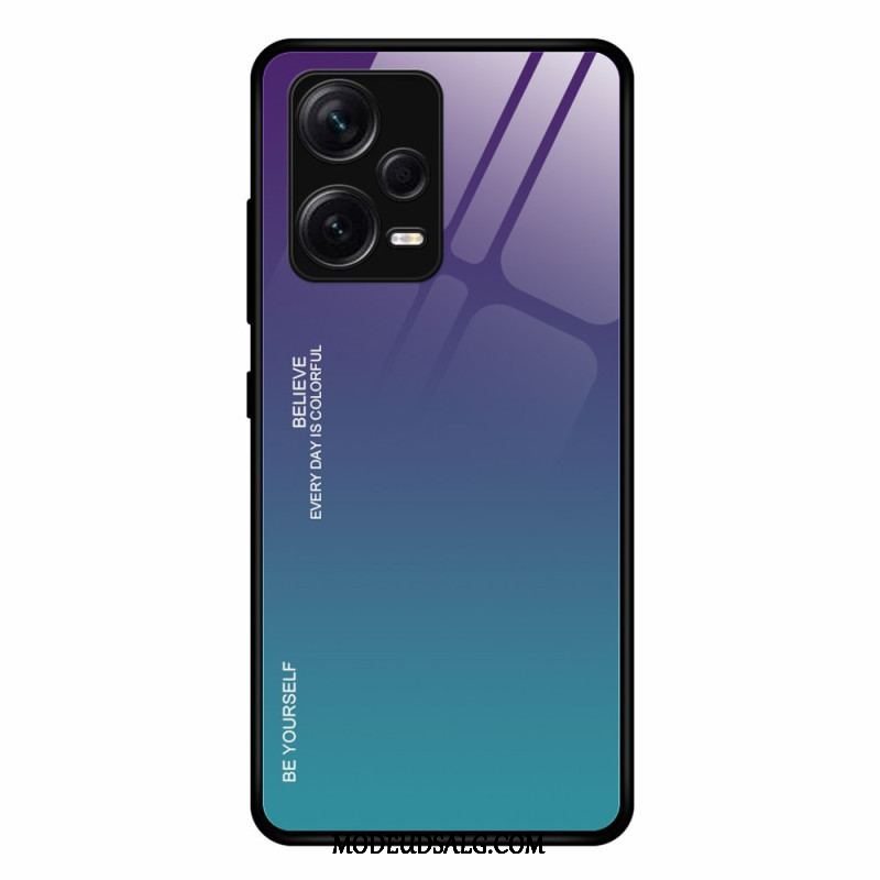 Cover Xiaomi Redmi Note 12 Pro Plus Hærdet Glas Vær Dig Selv