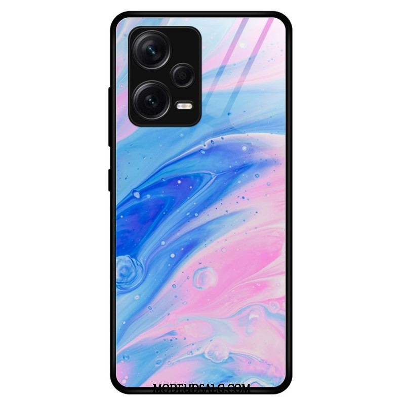 Cover Xiaomi Redmi Note 12 Pro Plus Marmorfarver Hærdet Glas