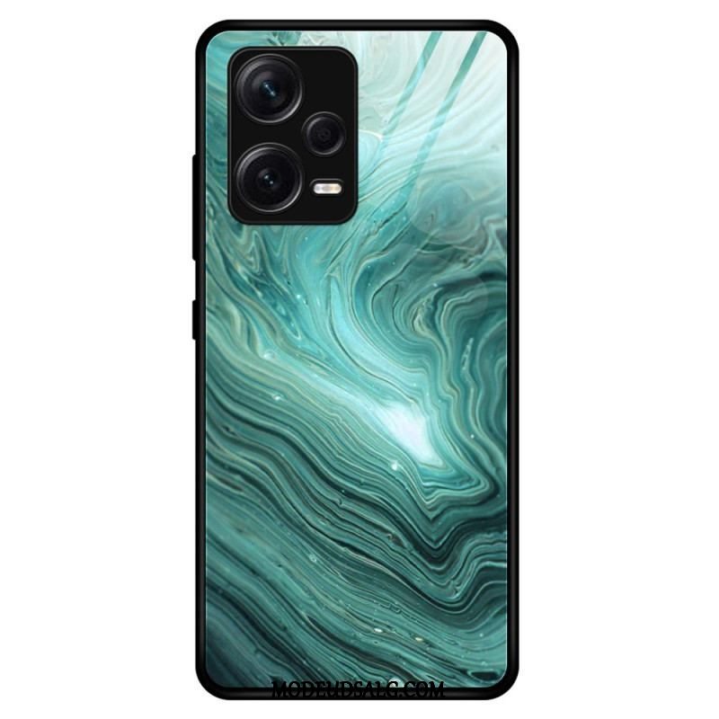 Cover Xiaomi Redmi Note 12 Pro Plus Marmorfarver Hærdet Glas