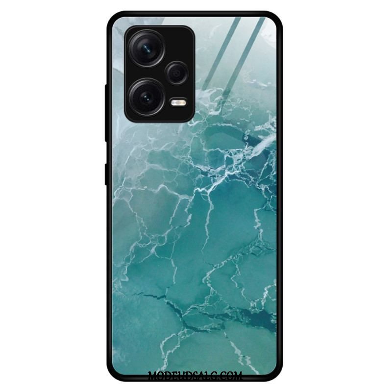 Cover Xiaomi Redmi Note 12 Pro Plus Marmorfarver Hærdet Glas