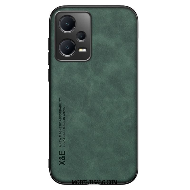 Cover Xiaomi Redmi Note 12 Pro Plus X&e Lædereffekt Læder